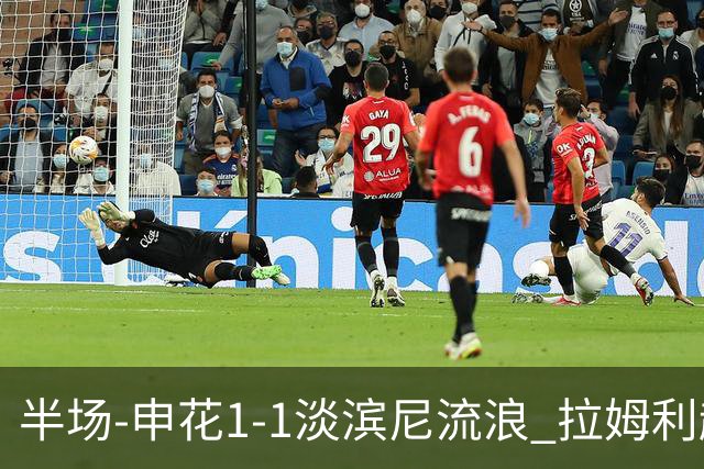 半场-申花1-1淡滨尼流浪 拉姆利越位进球被判有效 徐皓阳贴地斩